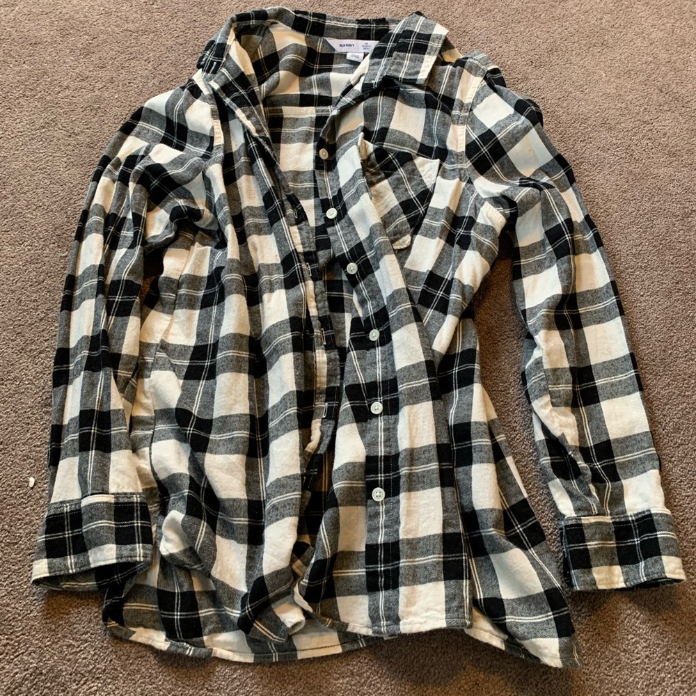Flannel button up